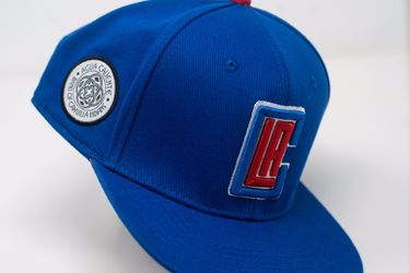 LA Clippers NBA x Agua Caliente Limited Edition Blue Snapback Cap - NEW