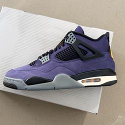 Air Jordan 4 Lakers  Purple Size 10 In Hand
