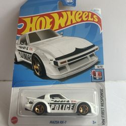 Hot wheels Nissan Rx-7 Police