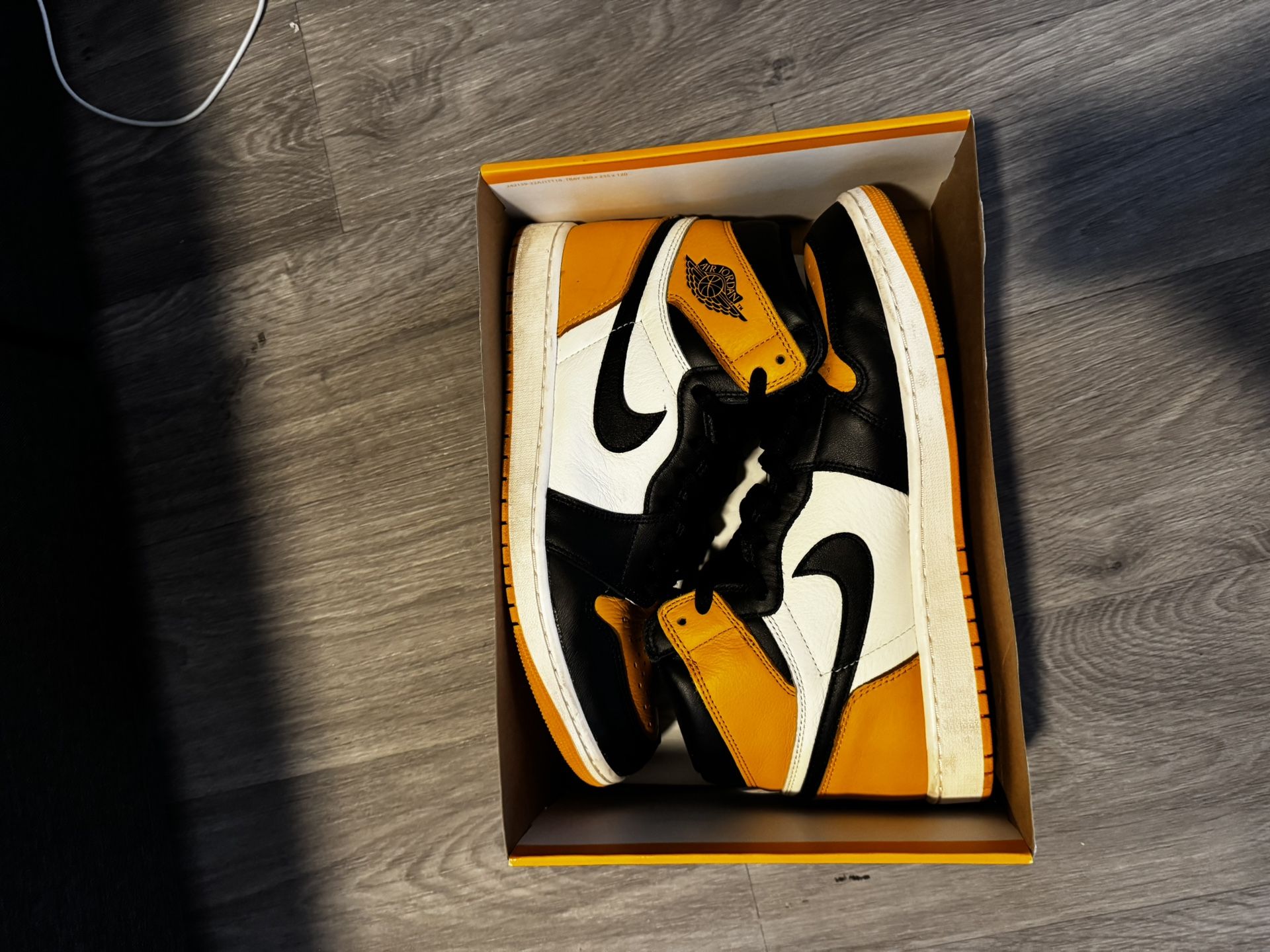 Yellow Toe Jordan 1