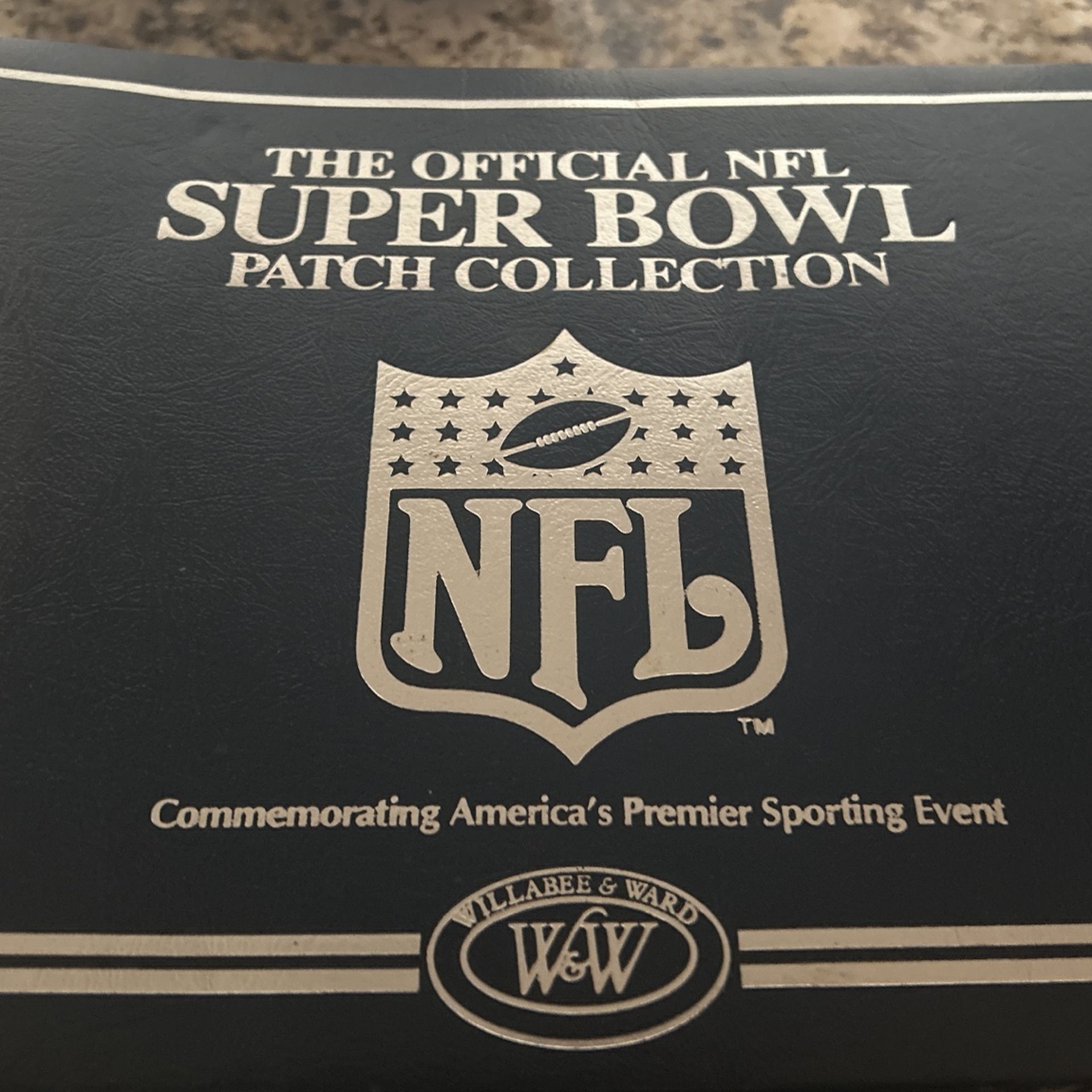 Super Bowl Patch Collection