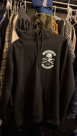 Assholes Live Forever Hoodie Medium