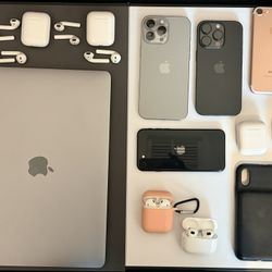 Apple Device Lot (16 Pro, 16 Pro Max, MacBook M3, AirPods