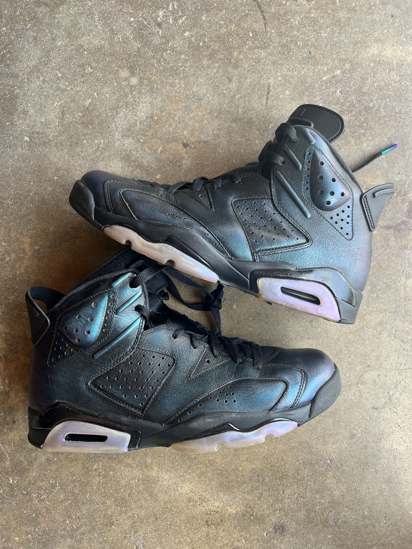 AIR JORDAN 6 “CHAMELEON” IRIDESCENT Nike Air Jordan 6 Retro All Star Chameleon size 10 907961  main image 4