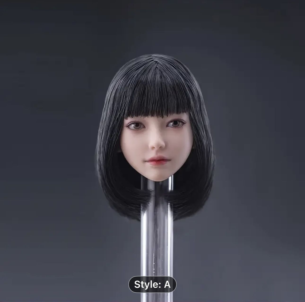 Asian Girl Head Sculpt 