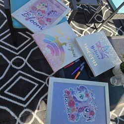 Pony Framed Poster And Canvas 