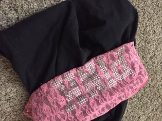 Victoria Secret Pink yoga pants,size Small! Boot cut style
