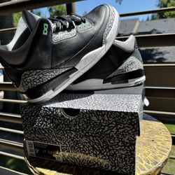 Air Jordan 3 Green Glow