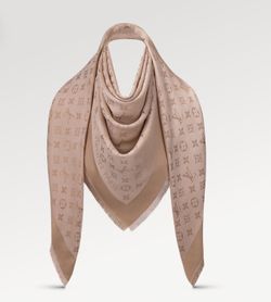 LV Pink Shawl Large 