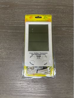 Indoor / Outdore thermometer with hygrometer