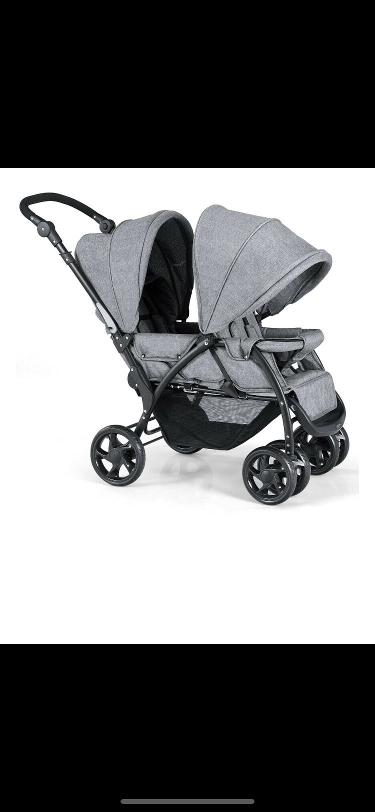 Double Stroller ; Toddler And Infant 