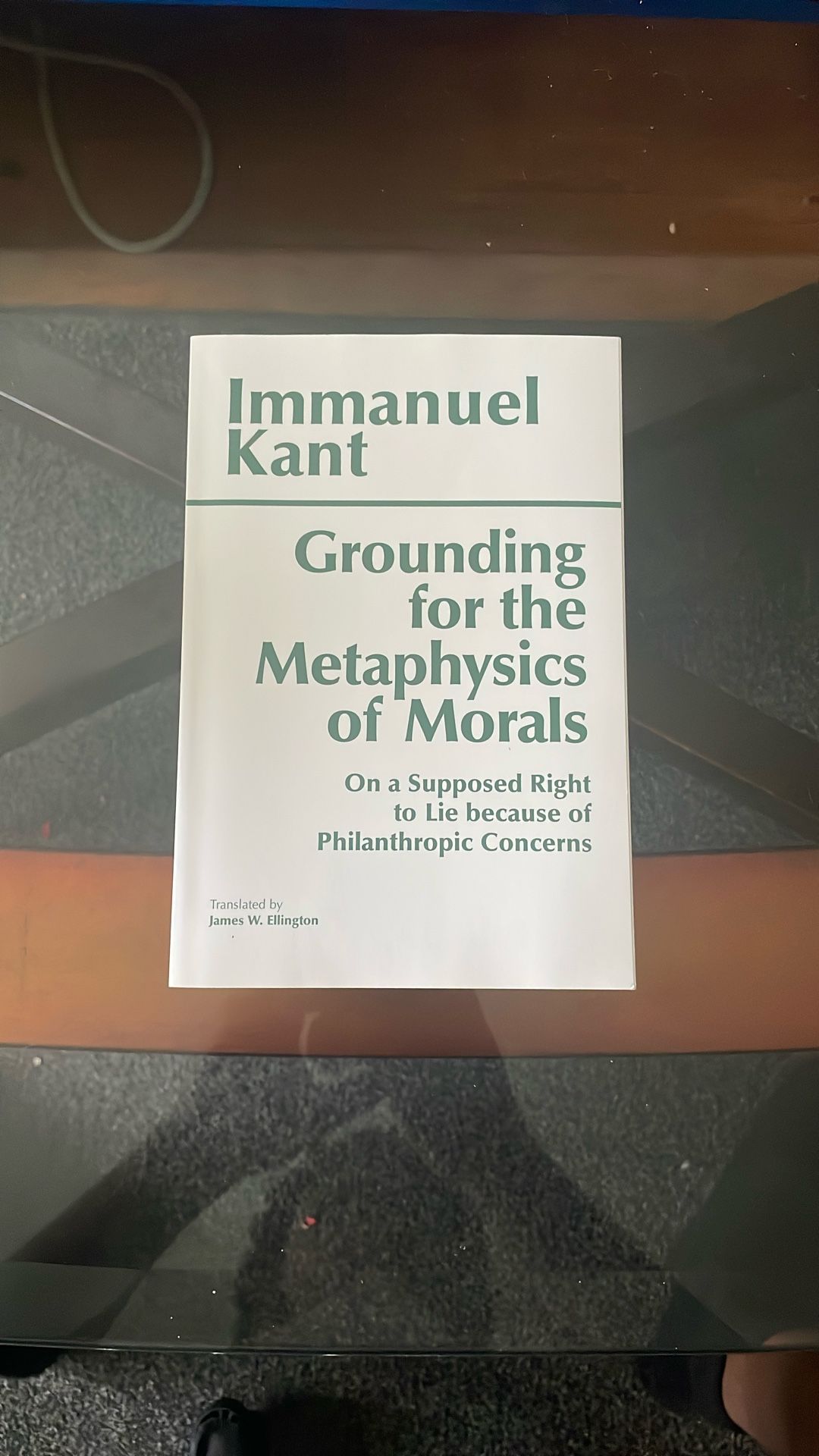 Immanuel Kant: Grounding for the Metaphysics of Morals Book