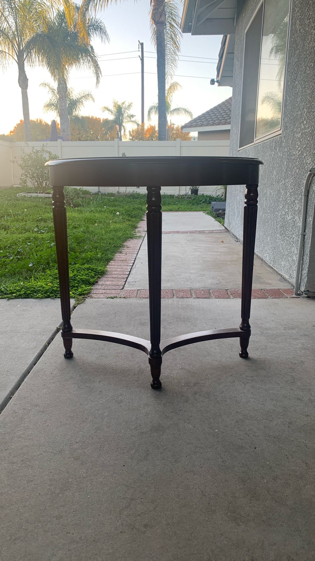 Used Wooden Console Table 
