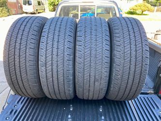 4) 235/65/16C Hankook DynaPro HT Tires  Load Range E  Tread Measures 8-9/32  DOT 0315  $200 for 4  I carry other sizes as well