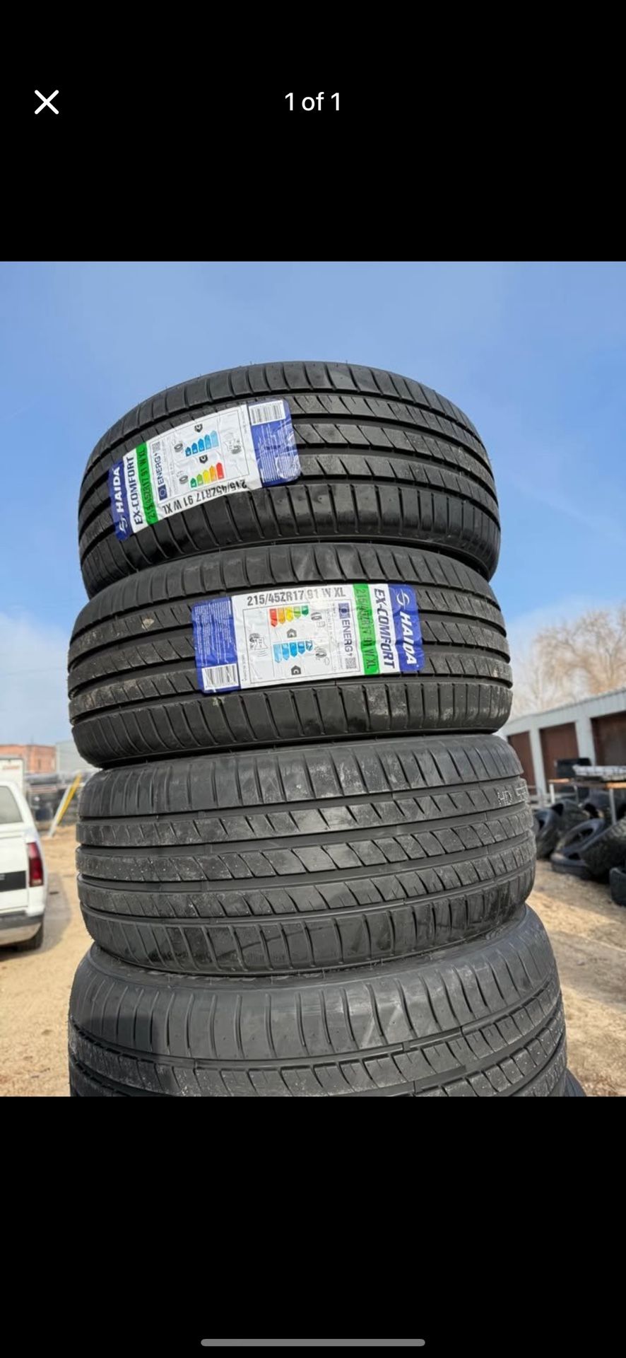 215/45/17 Haida Ex-Comfort 91W Tires