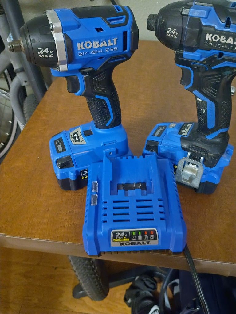 ***For Sale** Like New Kobalt 3/8" Impact Wrench And 1/4" Impact Driver