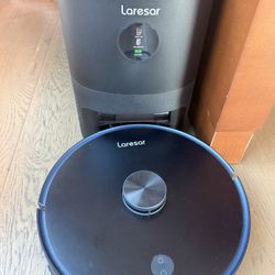 Robot Vacuum and Mop Combo, Laresar L6 Pro Robotic Vacuum Cleaner with Auto Dirt Disposal, App Control, Works with Alexa