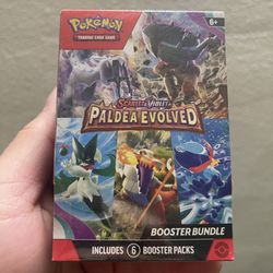 TCG Pokemon Paldea Evolved Booster Bundle