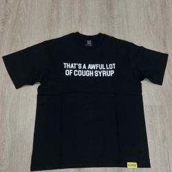 Black Awful Lot Of Cough Syrup Shirt