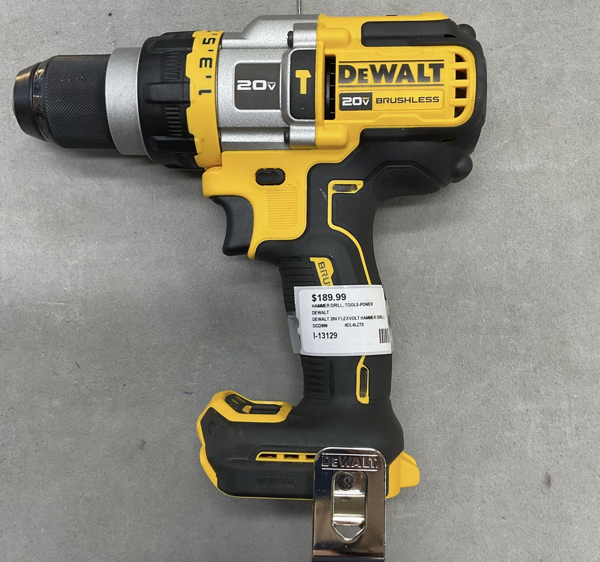 Dewalt 20V FlexVolt Hammer Drill