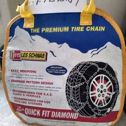 NEW Les Schwab Tire Chains  P195/75R14