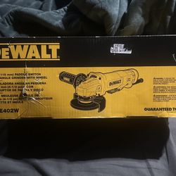 Dewalt Angle Grinder