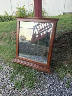 Wood Mirror