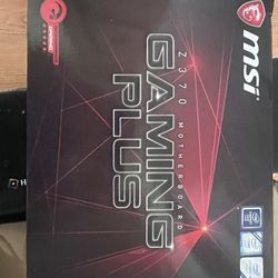 MSI Z370 Motherboard Gamingy Plus Unopened 