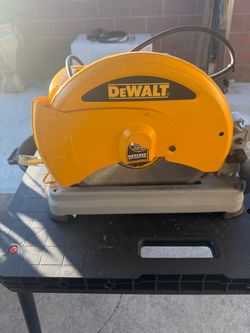 Dewalt metal chop saw