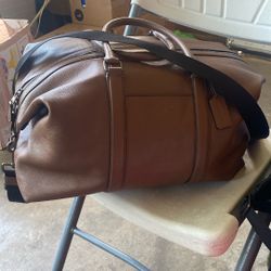 Coach Luggage Bag Brown 