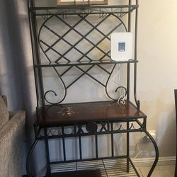 Bakers Rack, Wine Rack, Coffee Bar