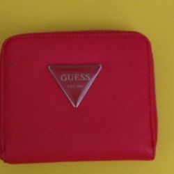 Guess Red Wallet 