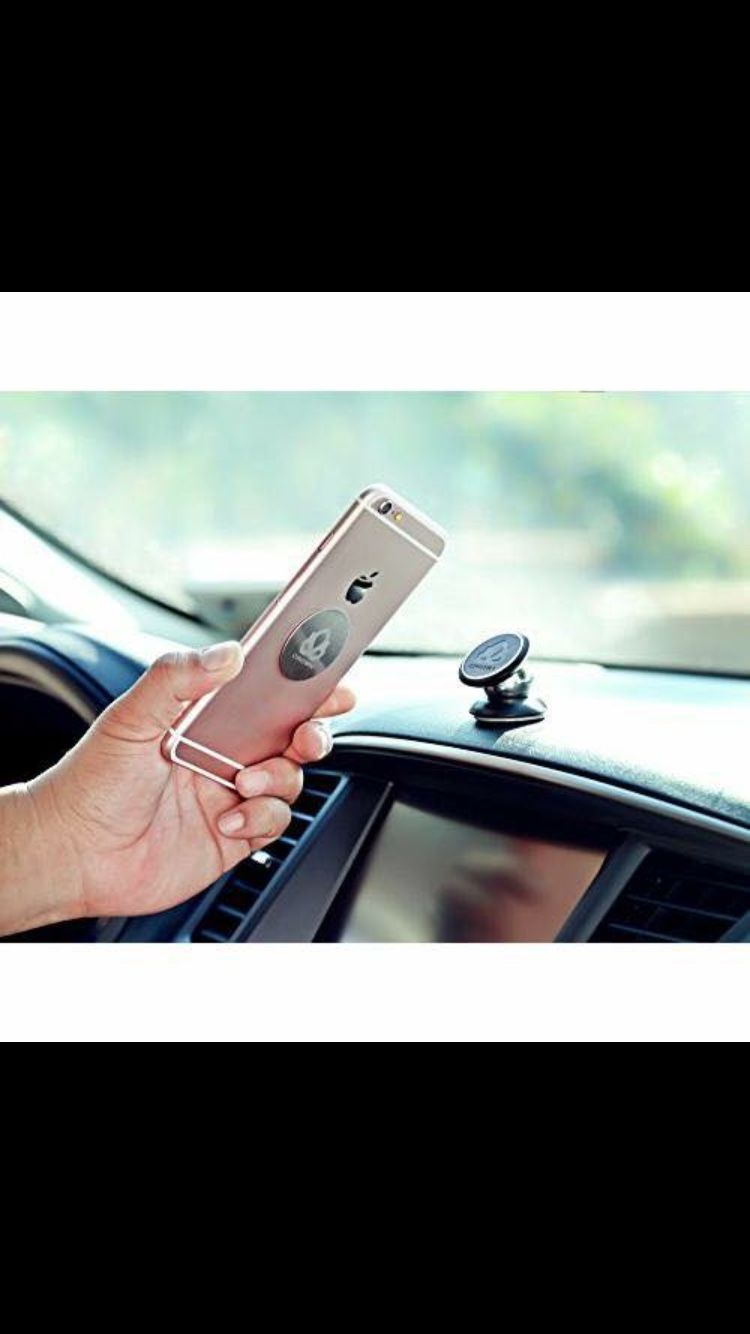 Dual Magnetic phone holder, Phone Mount / Car Accessories / Universal Rotatable Phone Holder / GPS Dashboard Mount