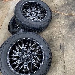 Brand New Aftermarket Rims and Tires. 