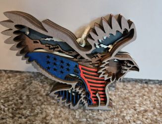 USA Eagle Ornament 