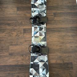 Burton Clash Snowboard 160 cm & Cartel X EST Bindings