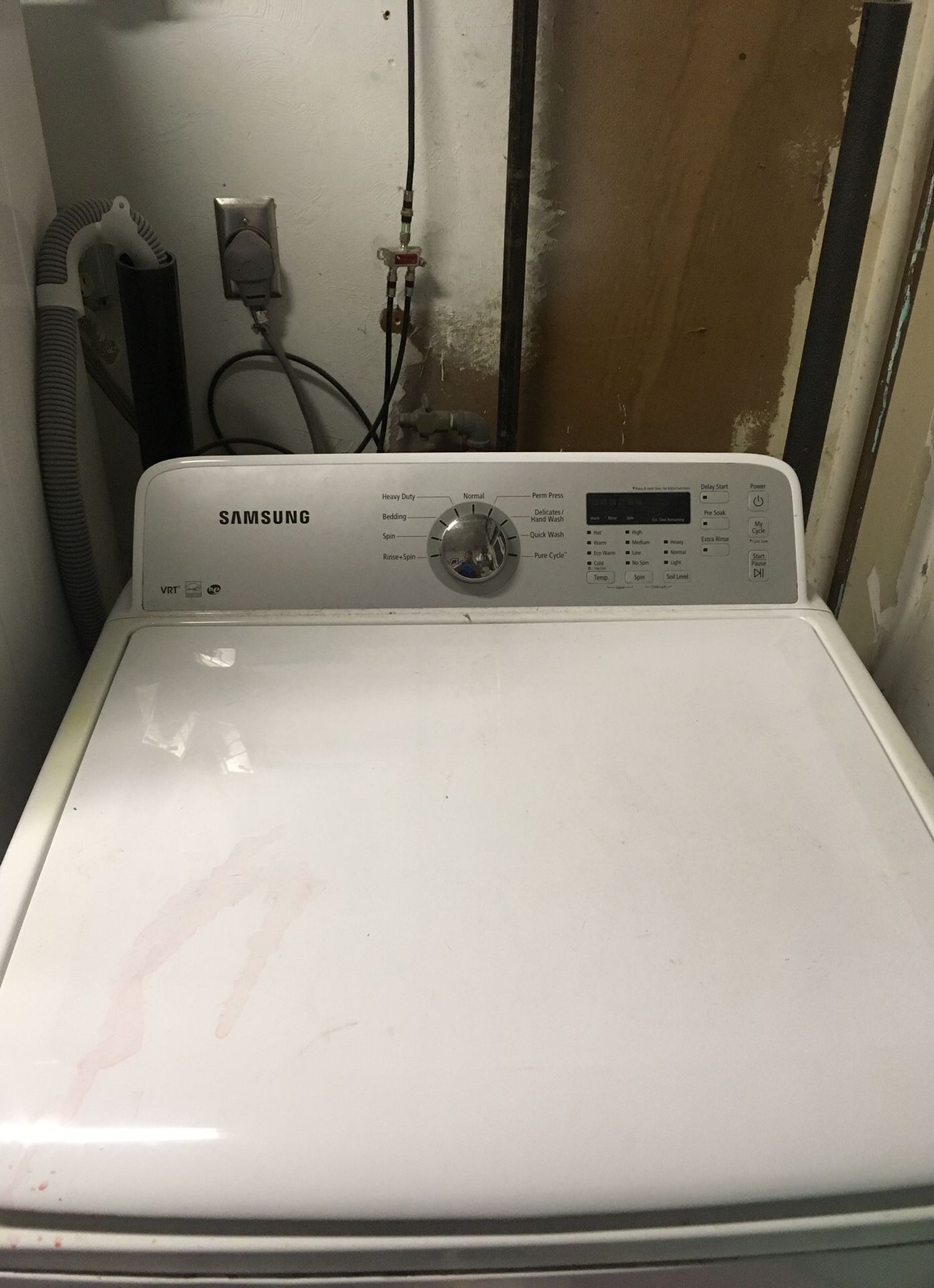 Samsung Model WA400PJHDWR/AA Washer