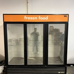 Three Door True Freezer Used 