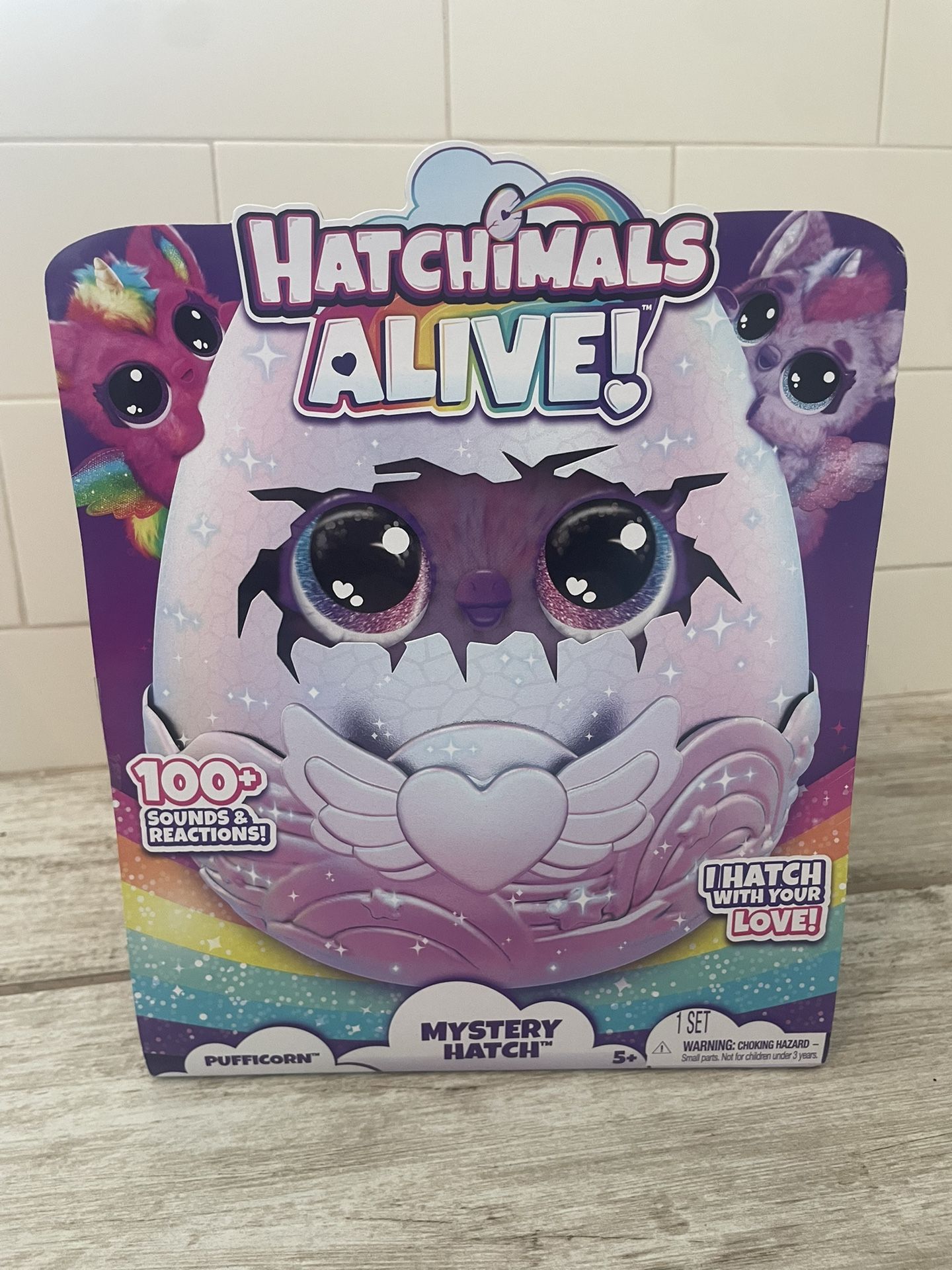 Brand New Hatchimals Alive Pufficorn