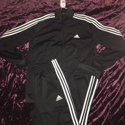Adidas Sweatsuit Top And Bottom 