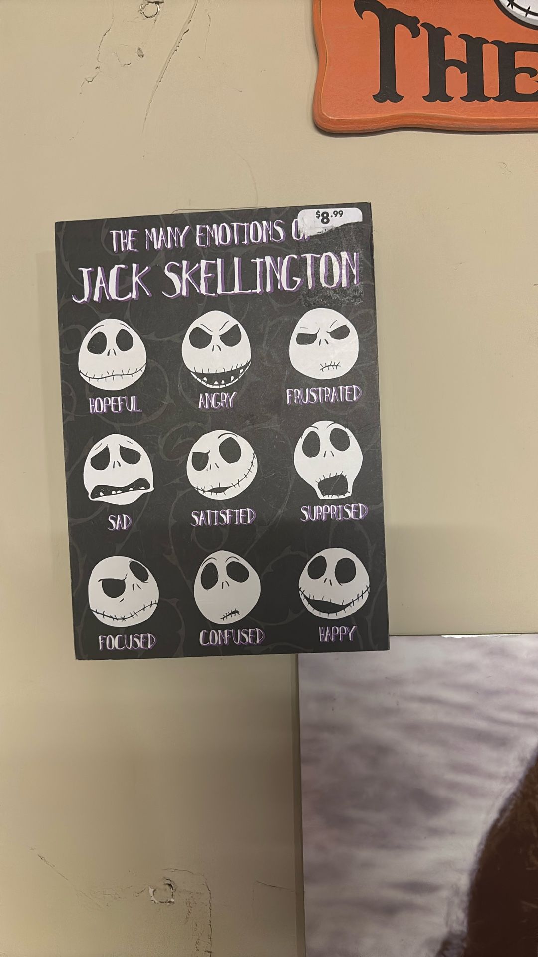 Nightmare Before Christmas Sign