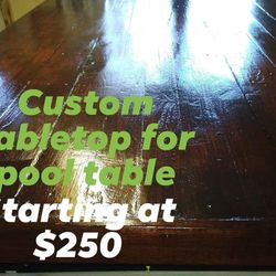 Custom Tabletop