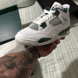 Jordan 4 Retro Oxidized Green