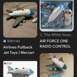Air Force One Toy Plane (Tin Toy?)