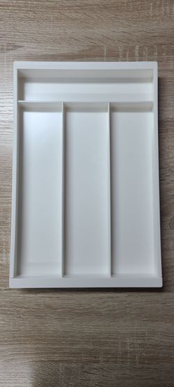 Brand New Expandable Kitchen Drawer Organizer – White