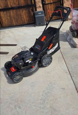 Echo 21-in 190cc 3-in-1 dual blade rwd self propelled lawn mower