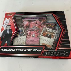 Pokemon Team Rockets Mew Two EX BOX