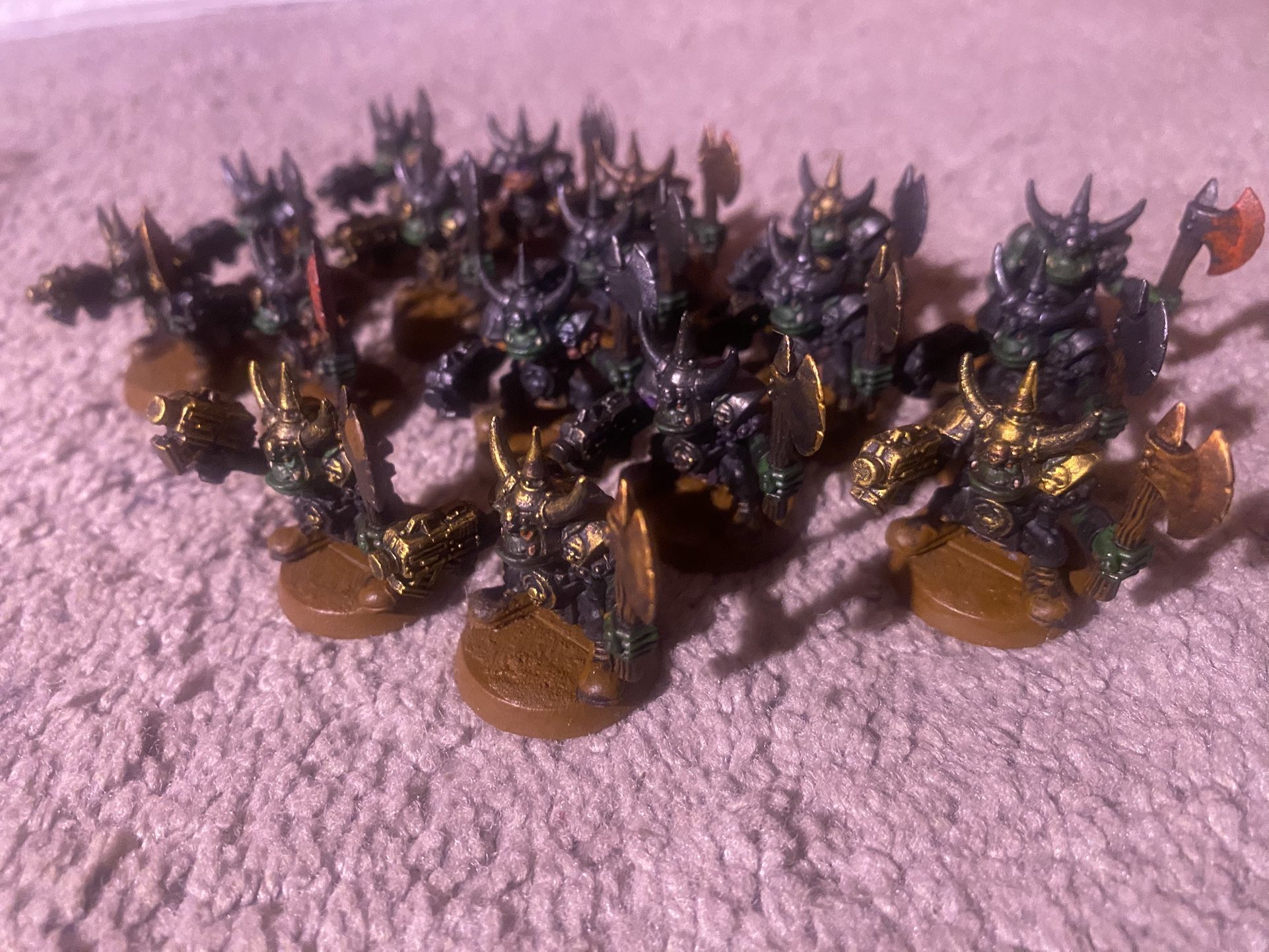 x17 Space Orkz / Orks / Ork Goff Warhammer 40k Retro Classic Oldhammer