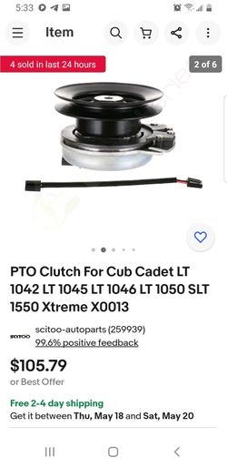 Clutch Kit Riding Lawn Mower