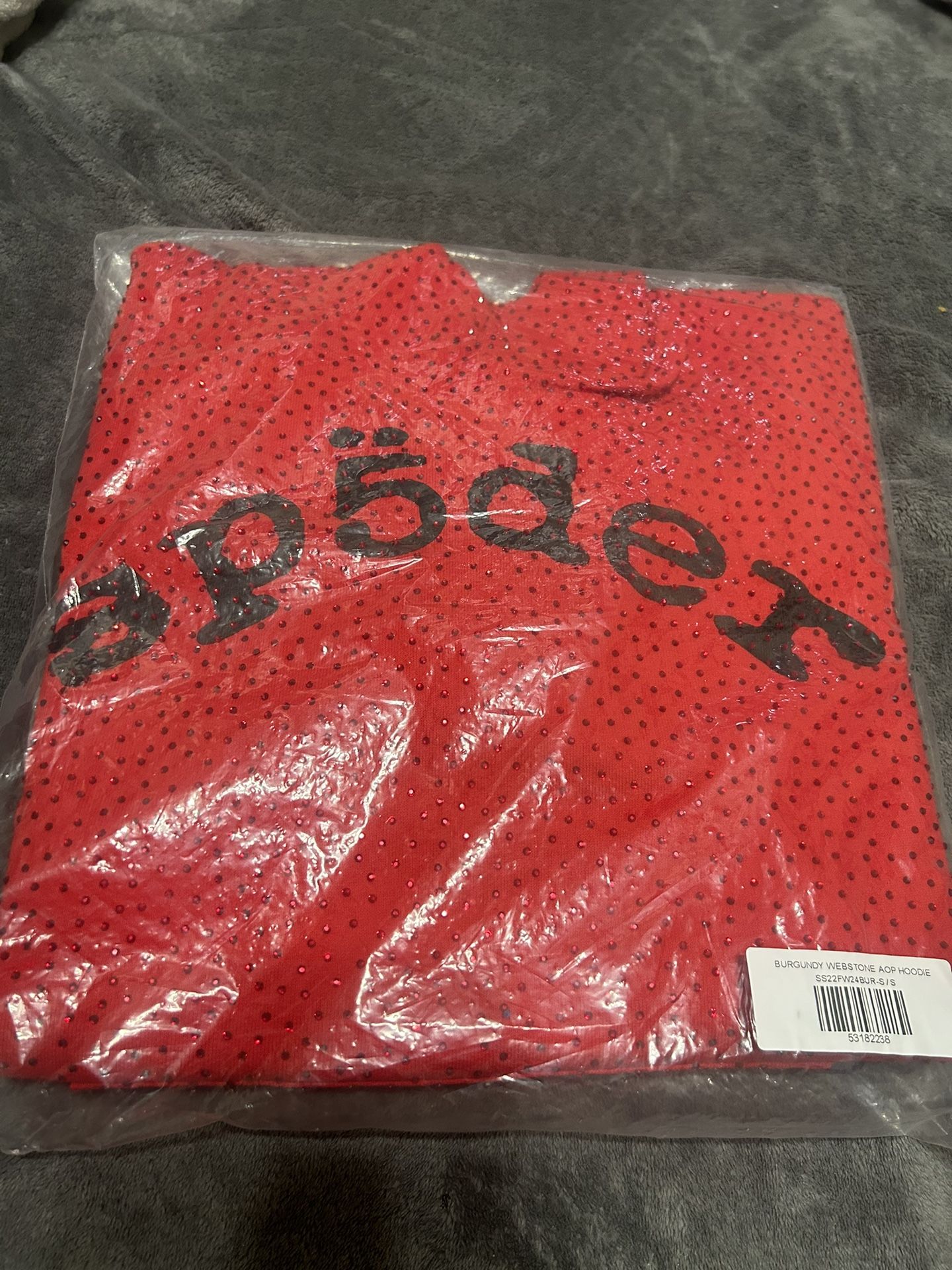 Red VVS Spider Hoodie